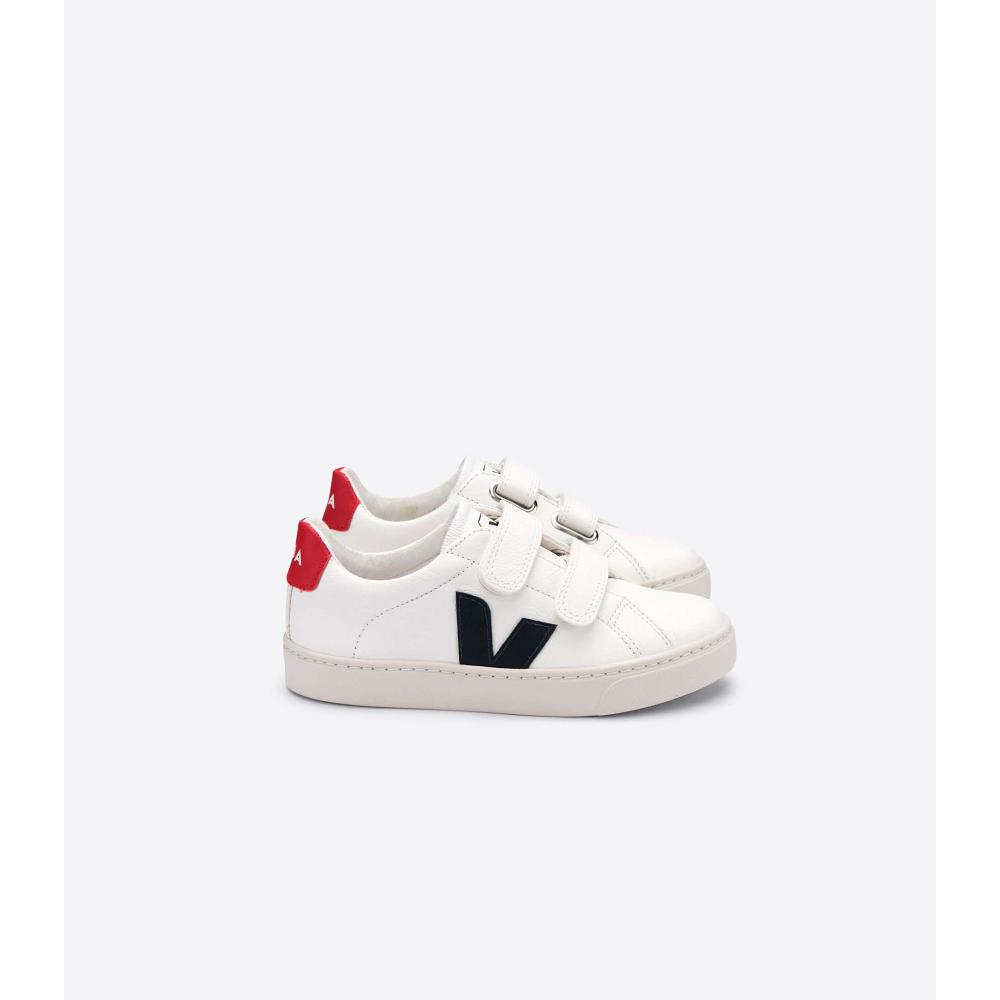 Veja ESPLAR CHROMEFREE Schoenen Kinderen White/Blue | BE 729SGL